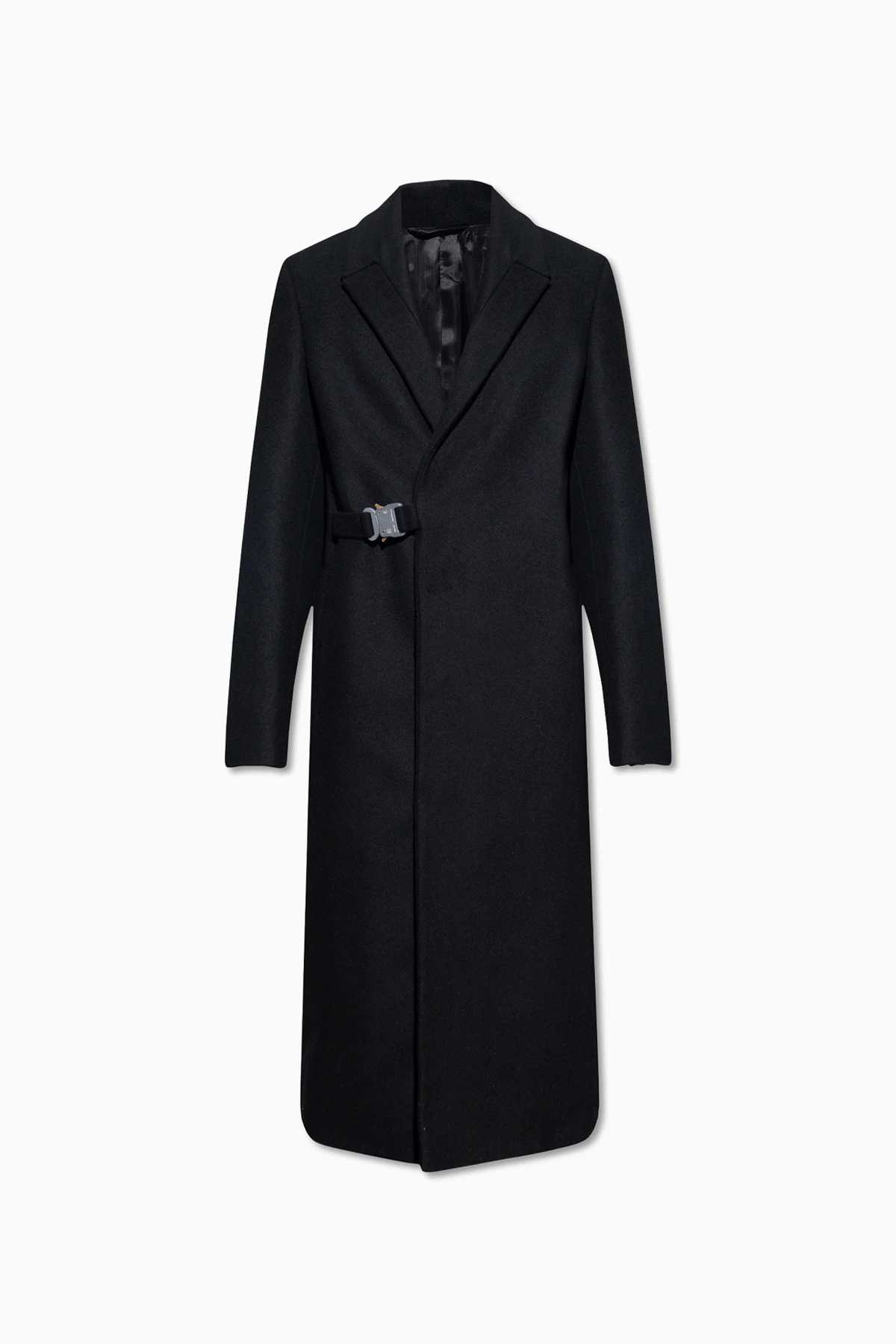 Coat with peak lapels