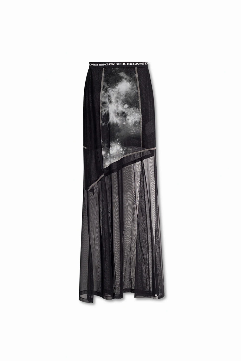 Semi-sheer skirt