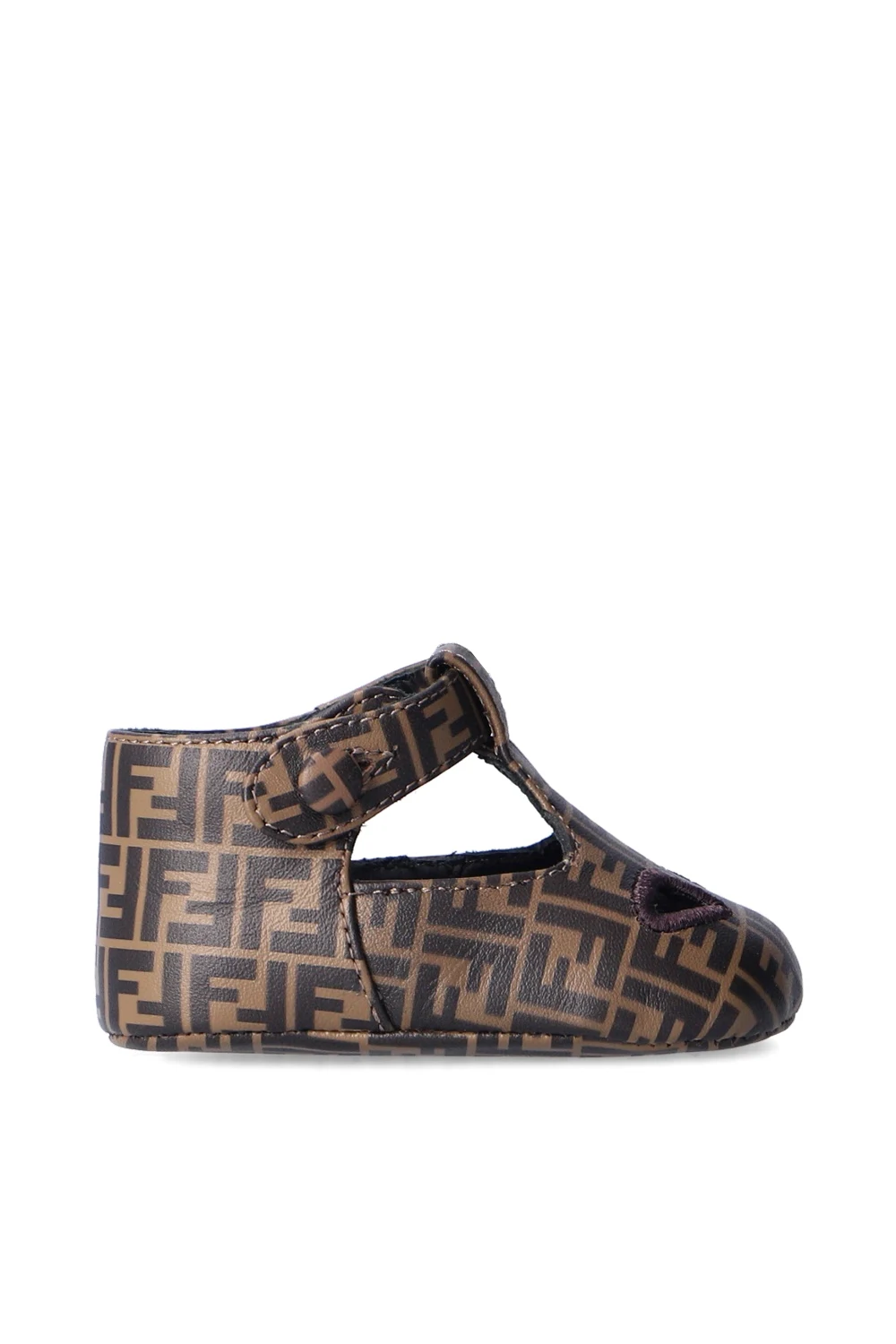 Logo-patterned sandals