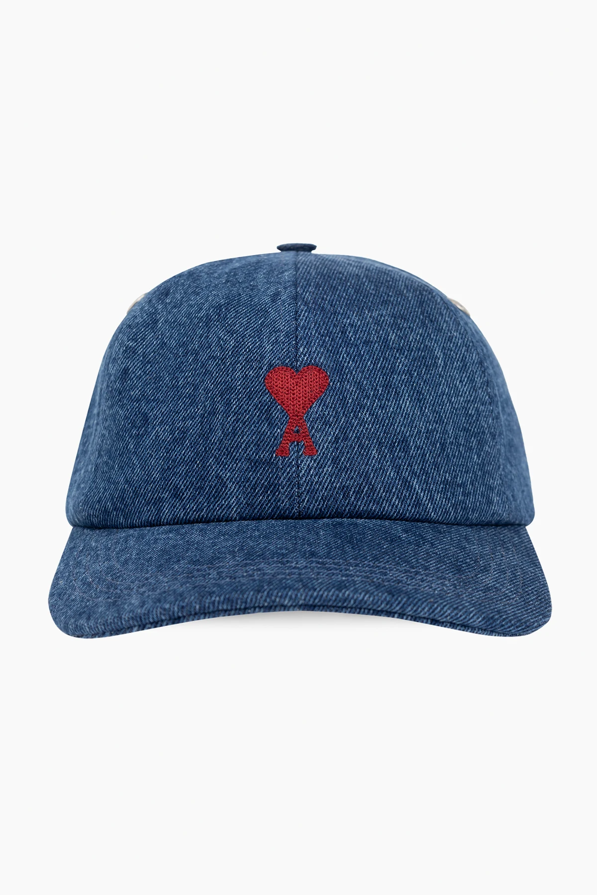 Denim baseball cap