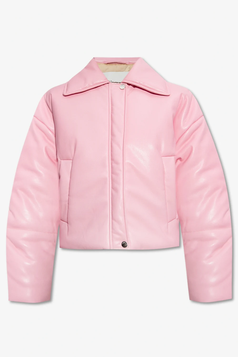 ‘Madee’ vegan-leather insulated jacket