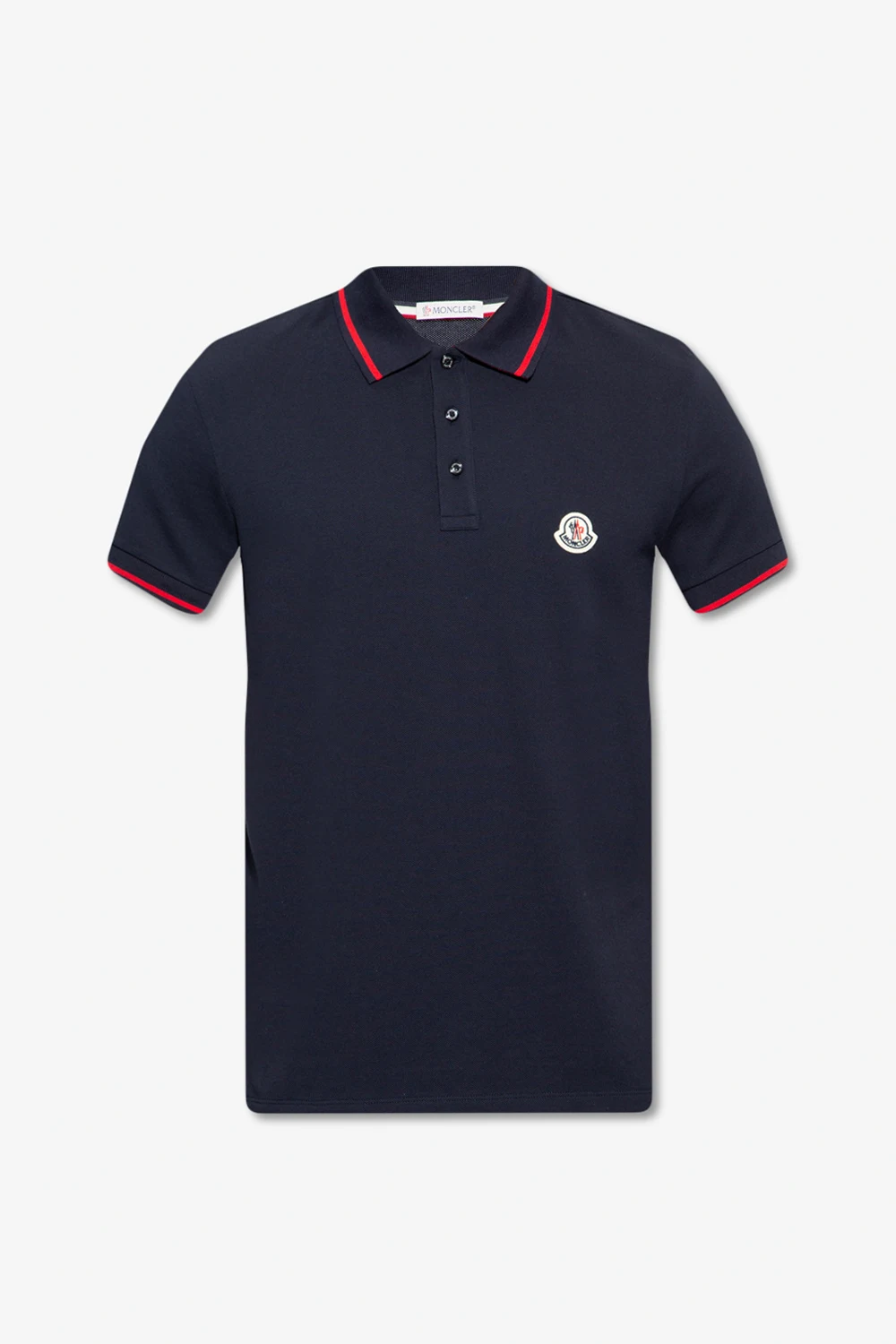 Polo shirt with short sleeves