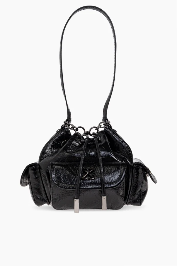 SCHWARZ Handtasche ‘Dumbo’