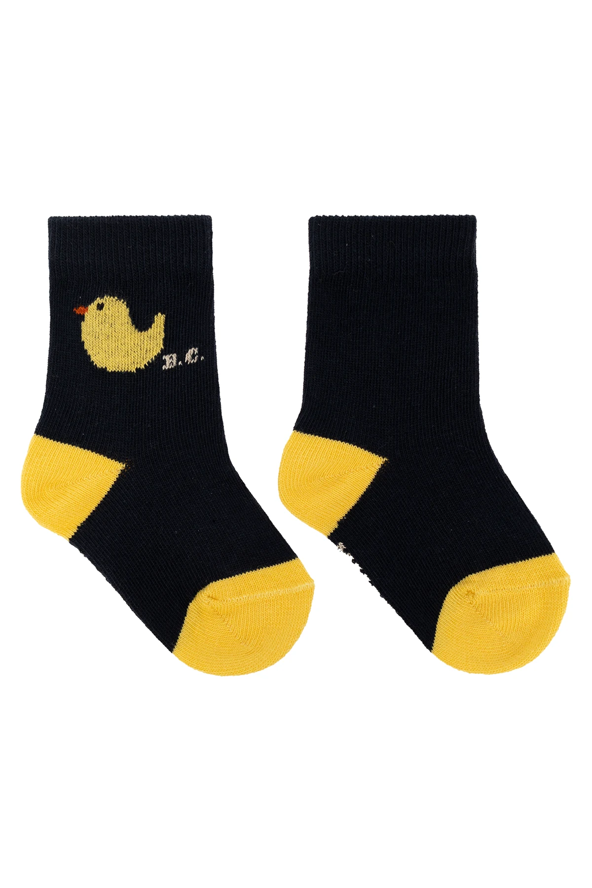 Socks with animal motif