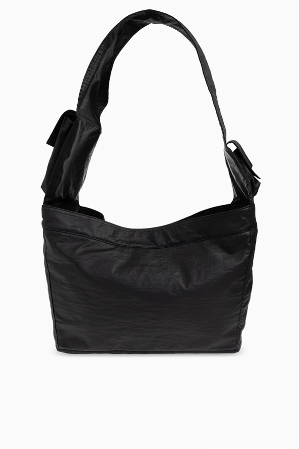 SCHWARZ Umhängetasche ‘Newspaper Large’