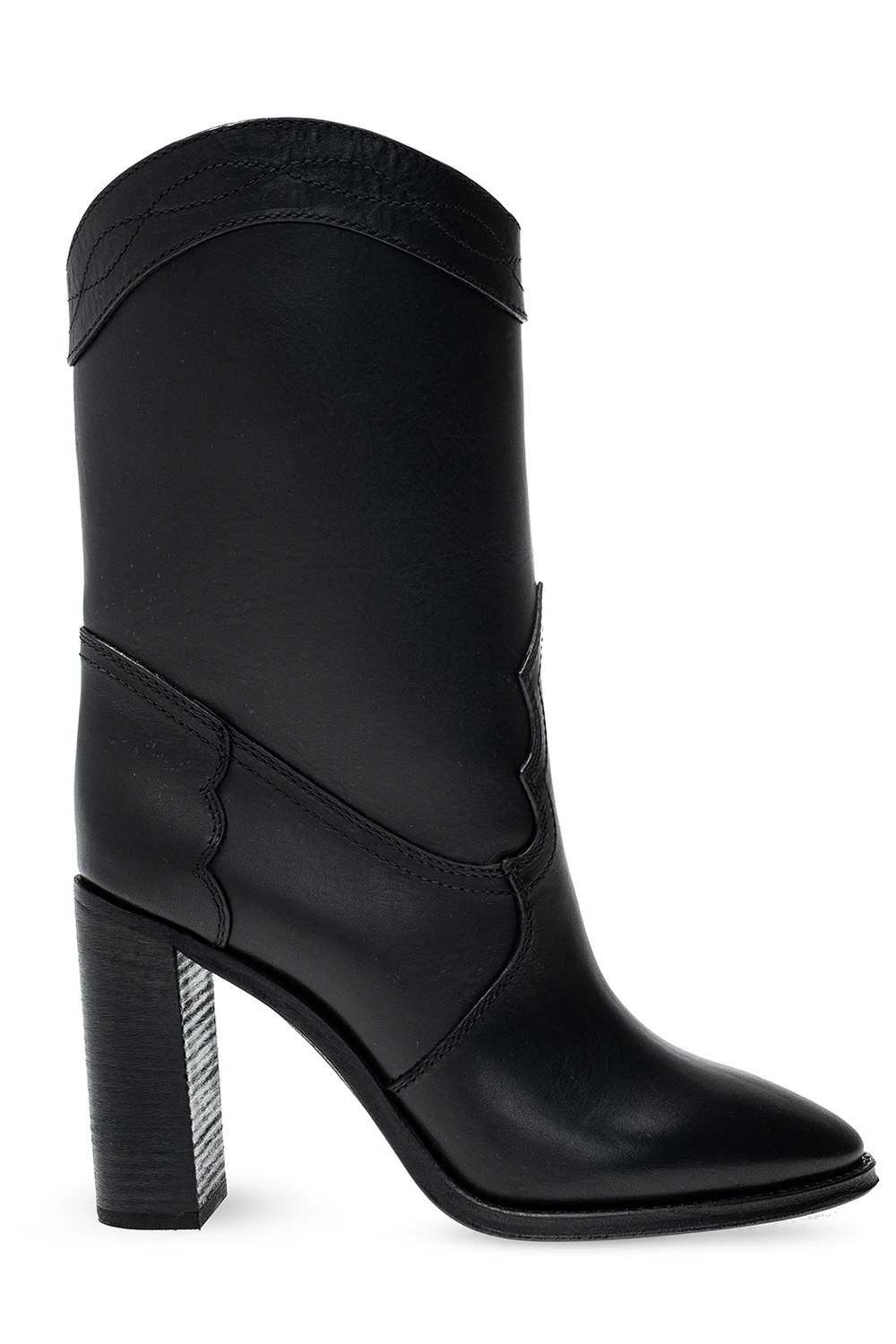 ‘Kate’ heeled slip-on boots