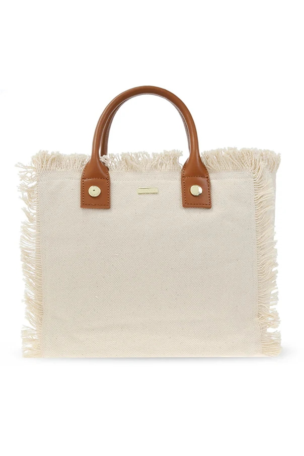 WHITE ‘Porto Cervo Mini’ shopper bag