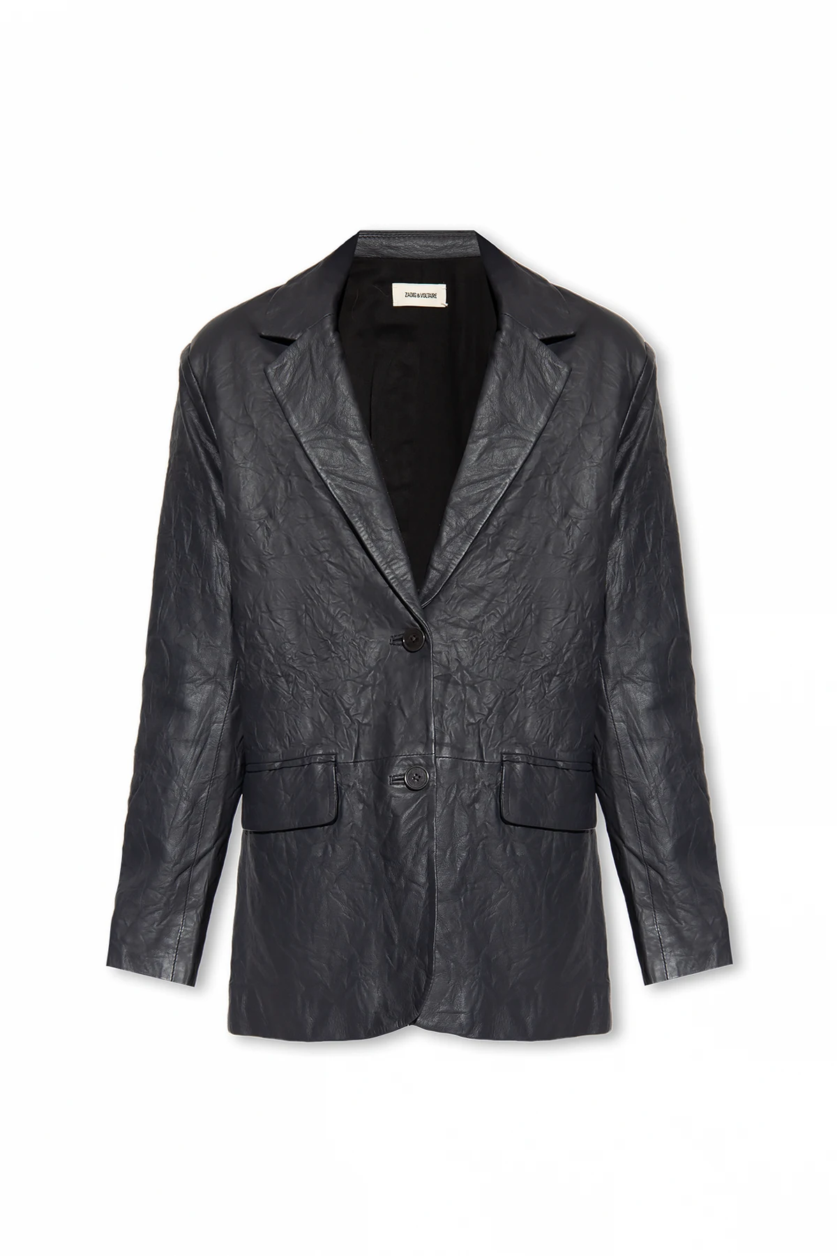 ‘Venturi’ leather blazer