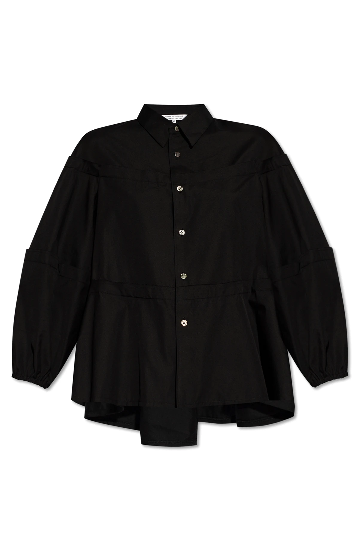 Cotton shirt with 'vintage' effect