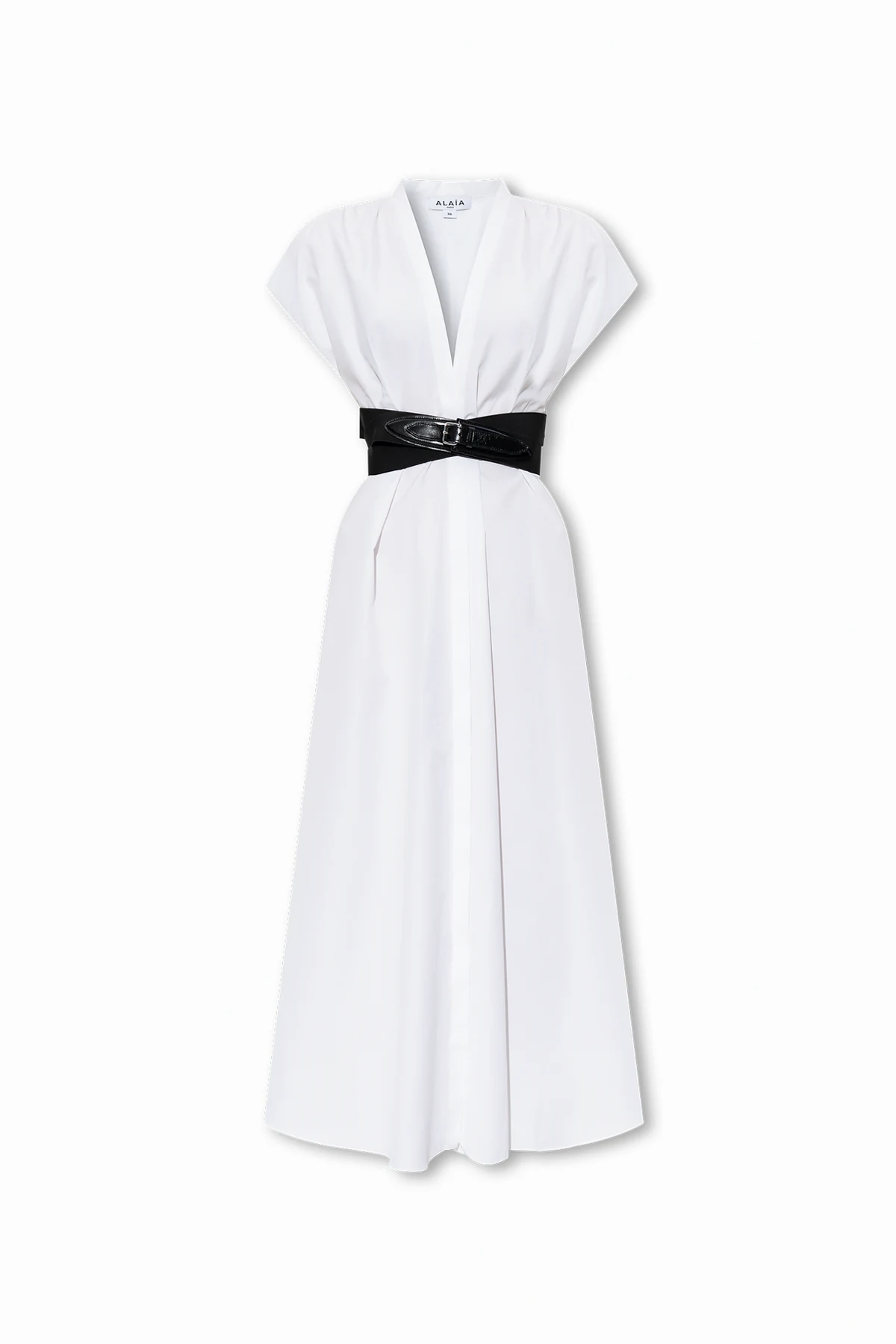 Belted dress