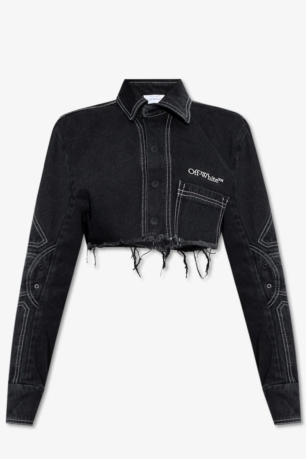 Shirt with vintage effect