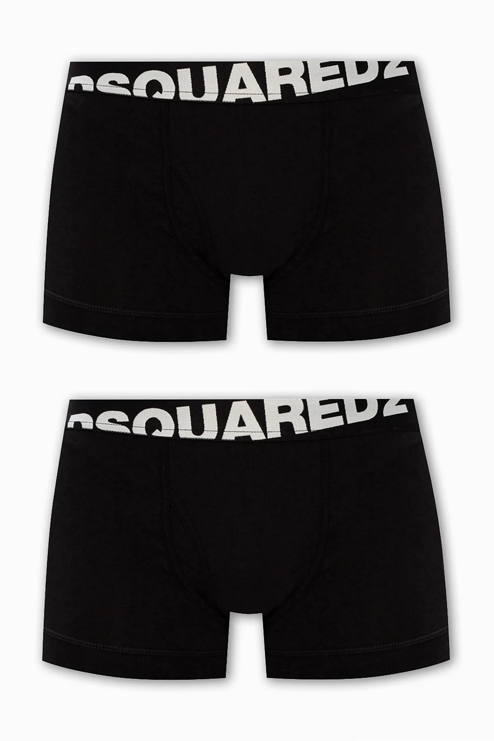 BLACK Branded boxers two-pack