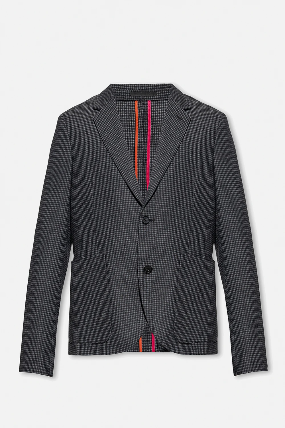 Checked blazer