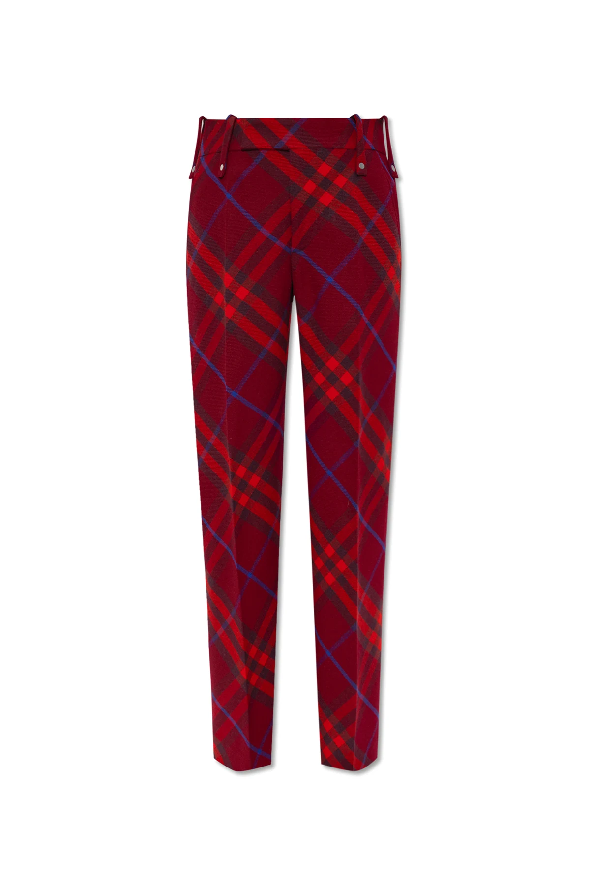 Checked trousers