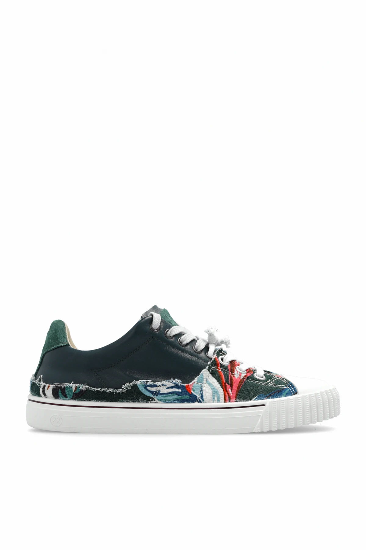 Patched sneakers
