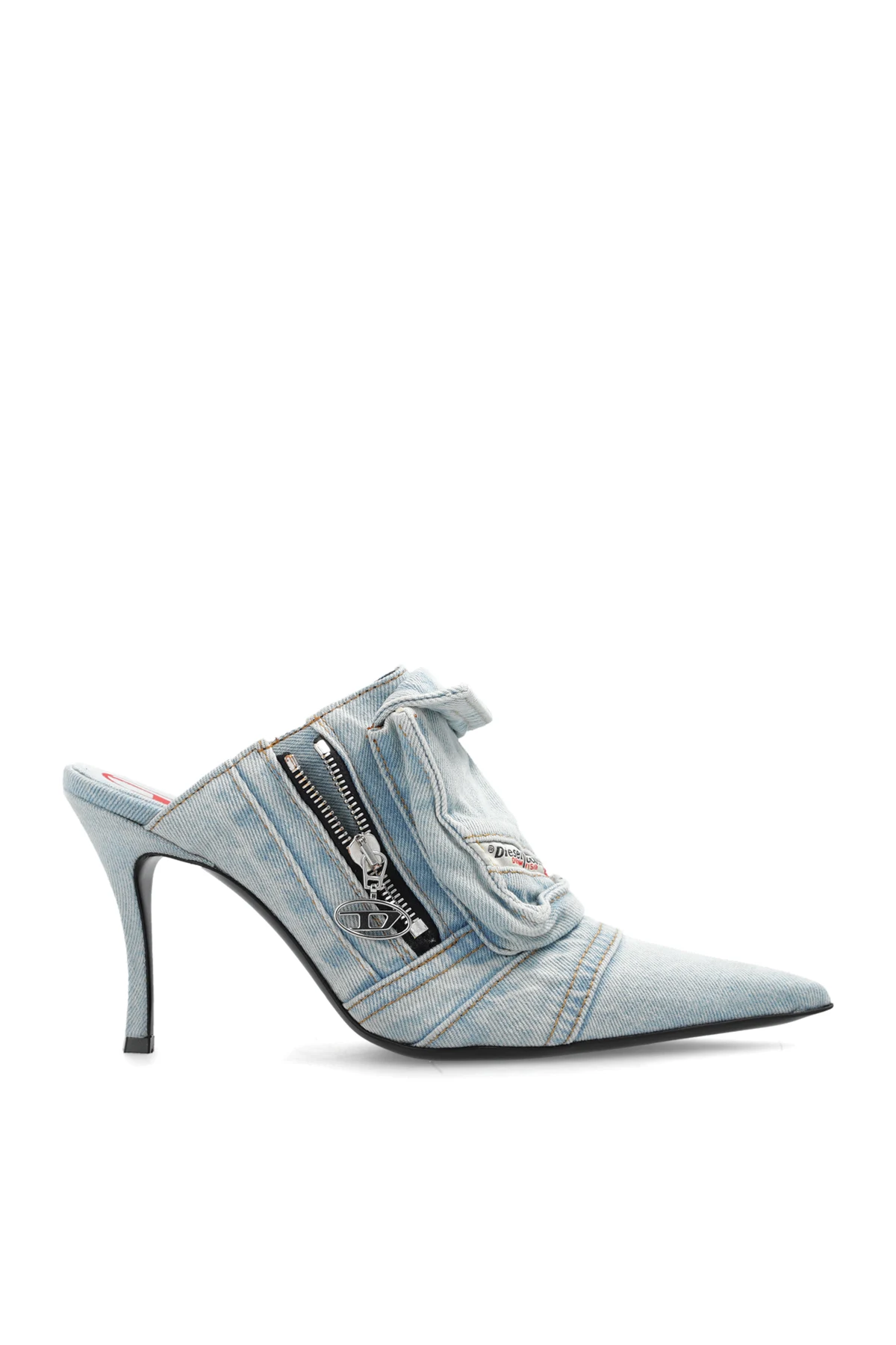 ‘D-VENUS POCKET’ mules