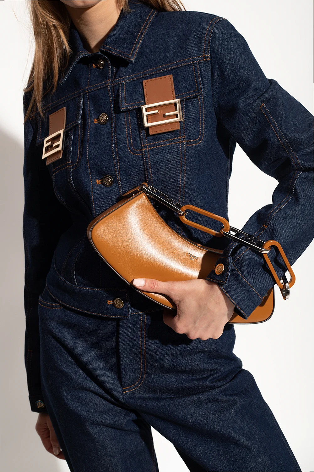 Torba do ręki ‘Fendi O’Lock Swing’