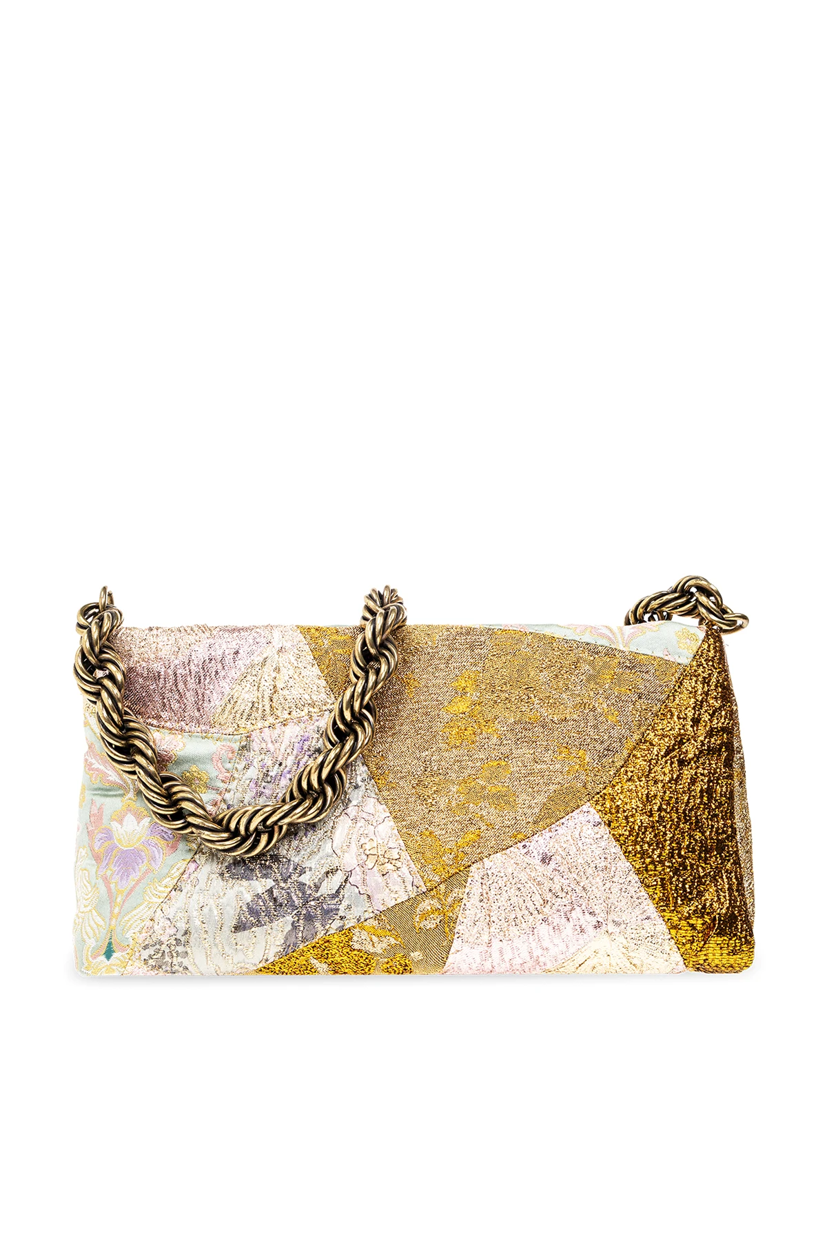 Jacquard shoulder bag