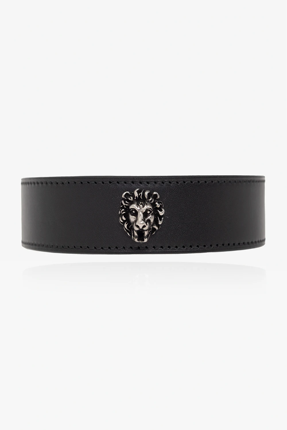 Skórzany choker