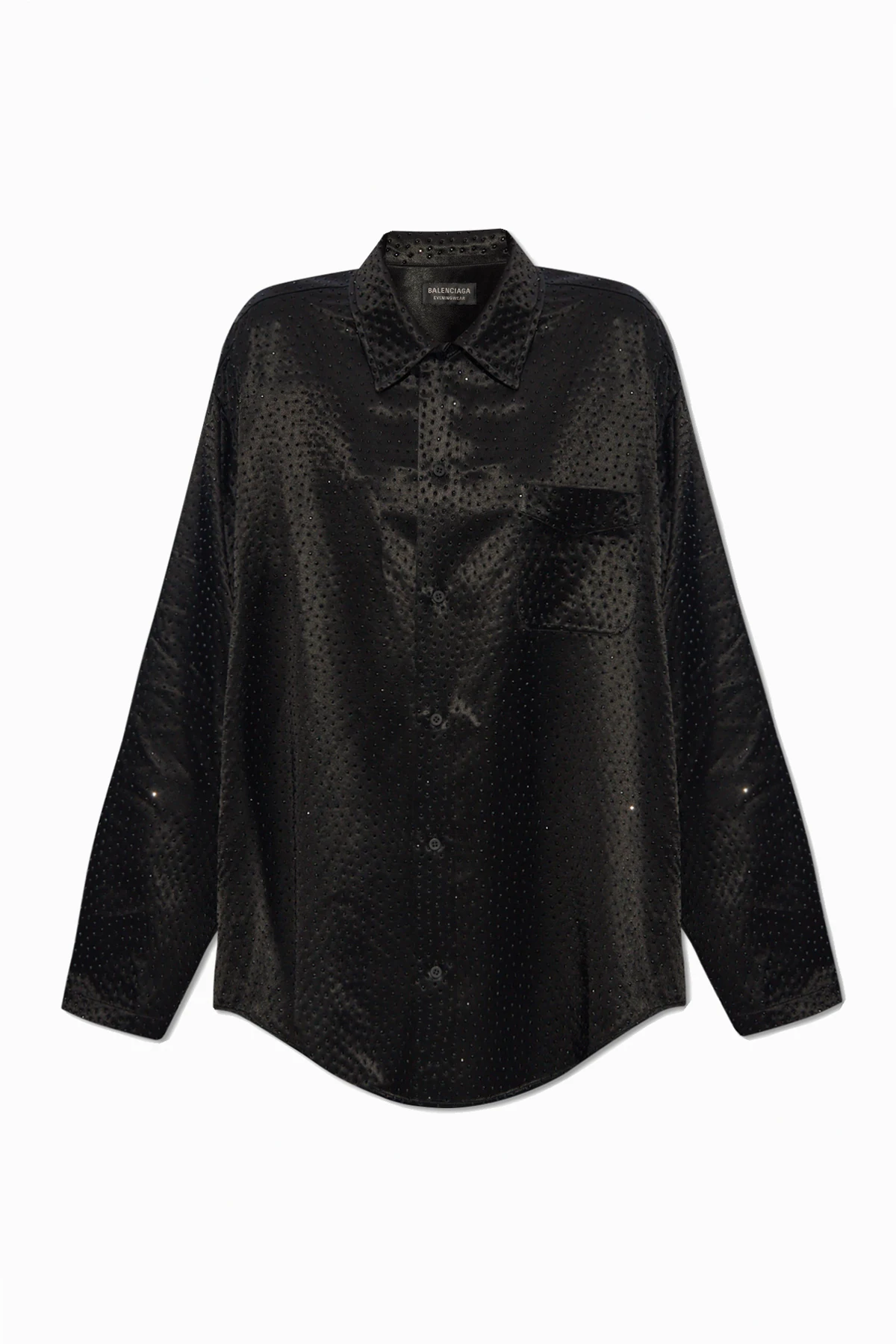 Rhinestone-embellished shirt