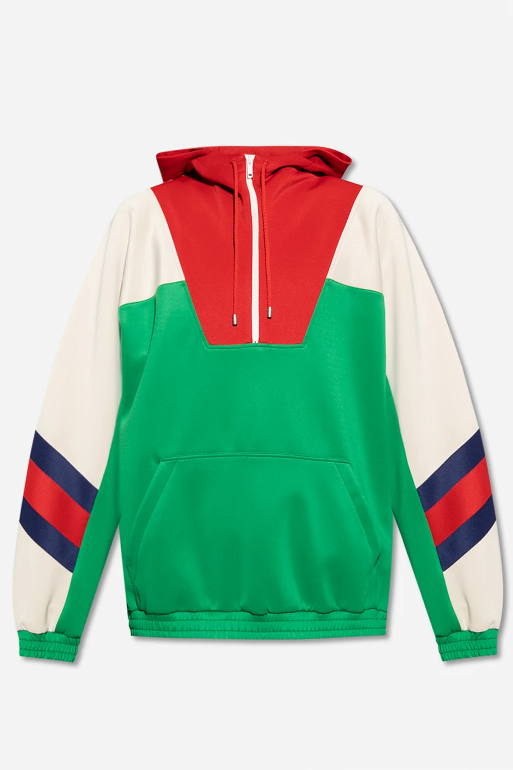 Hoodie with ‘Web’ stripe