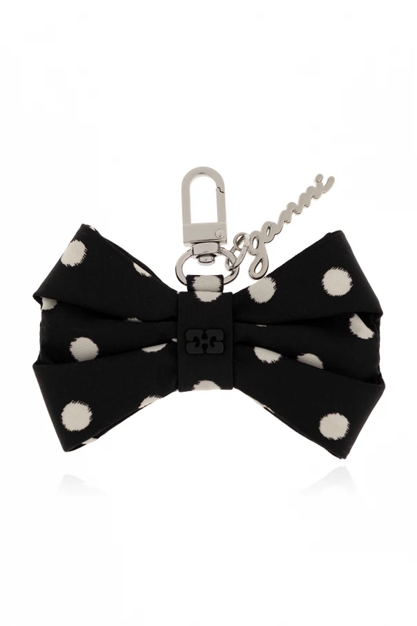 CZARNY Zawieszka w kształcie kokardy