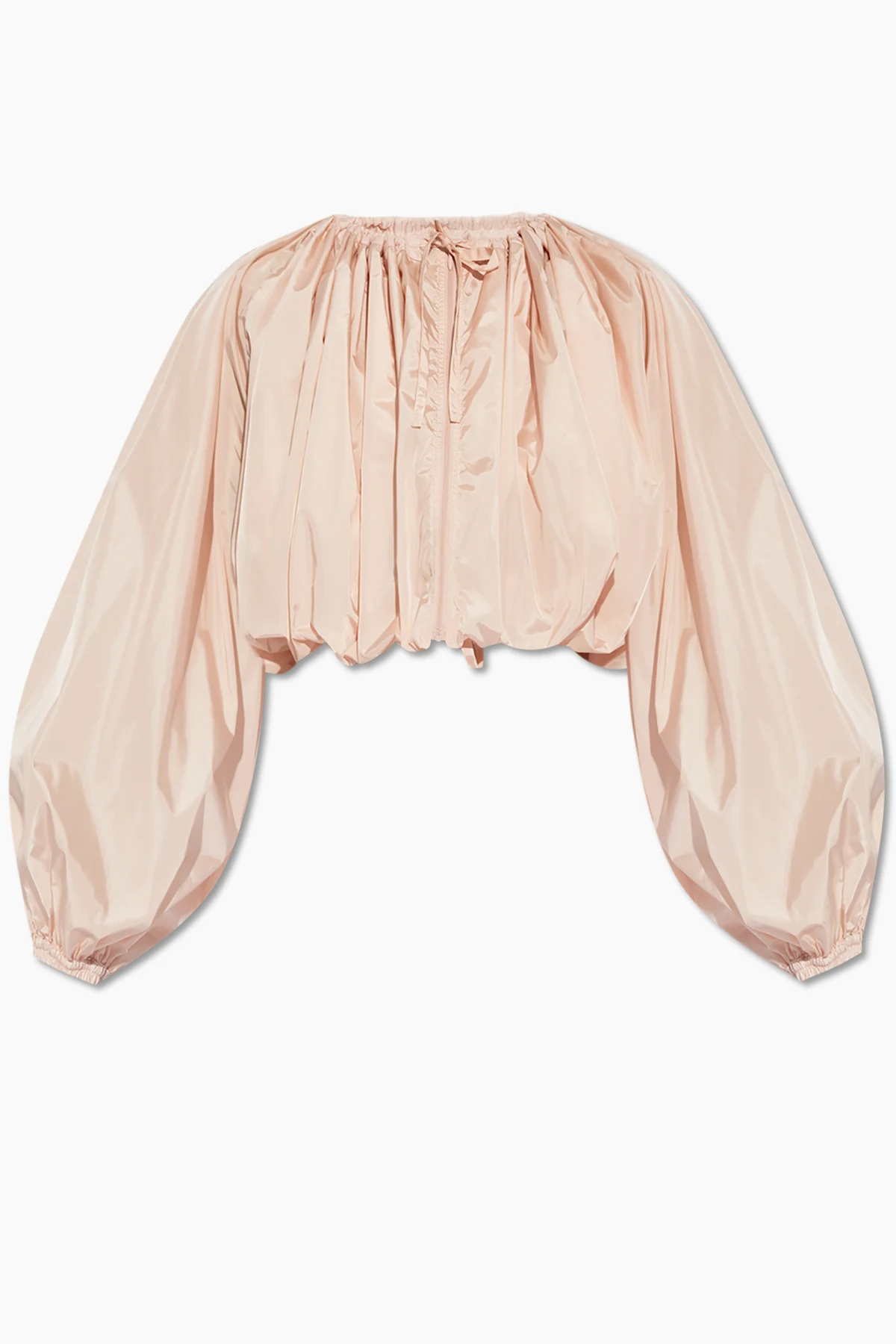 Aufgeplusterte Jacke
