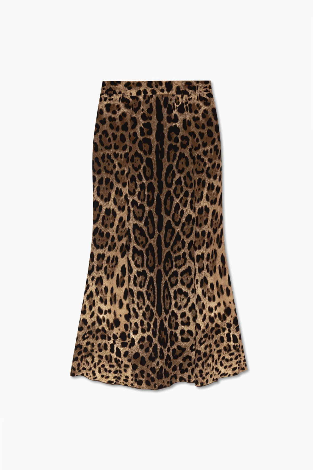 Leopard print skirt