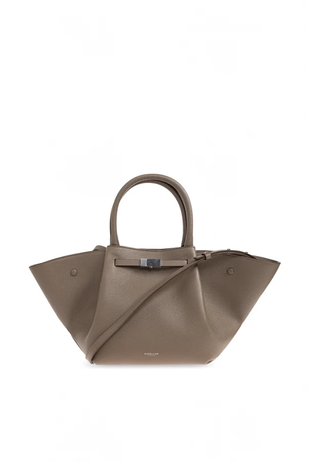 BRĄZOWY Torba `Midi New York`