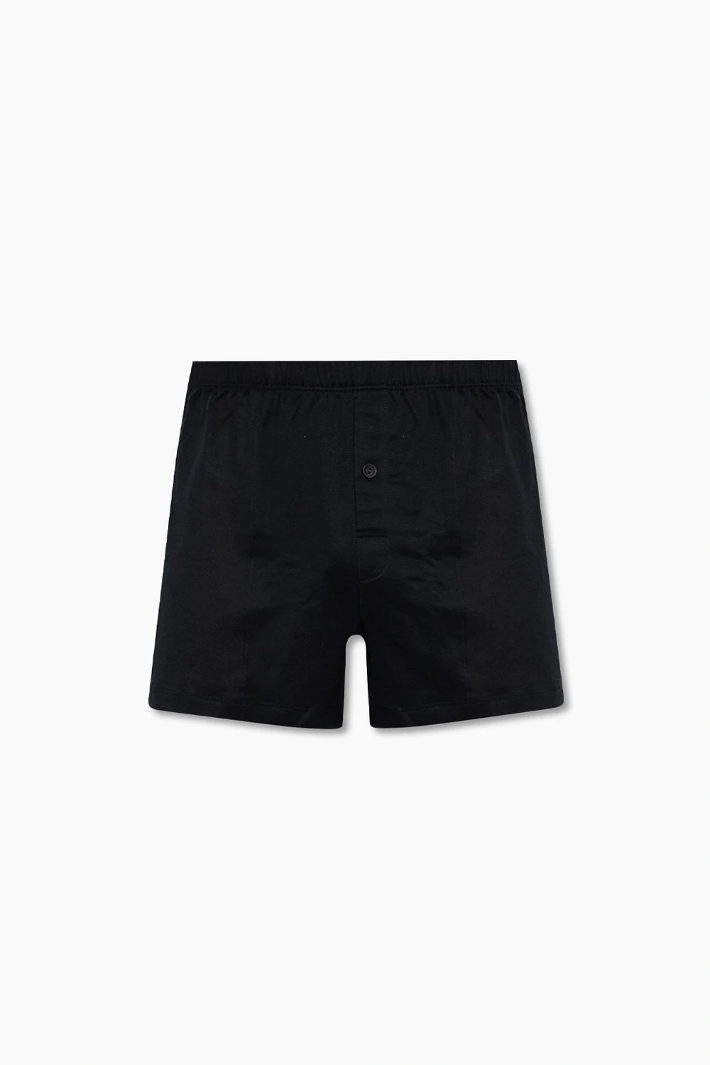 CZARNY Bawełniane bokserki