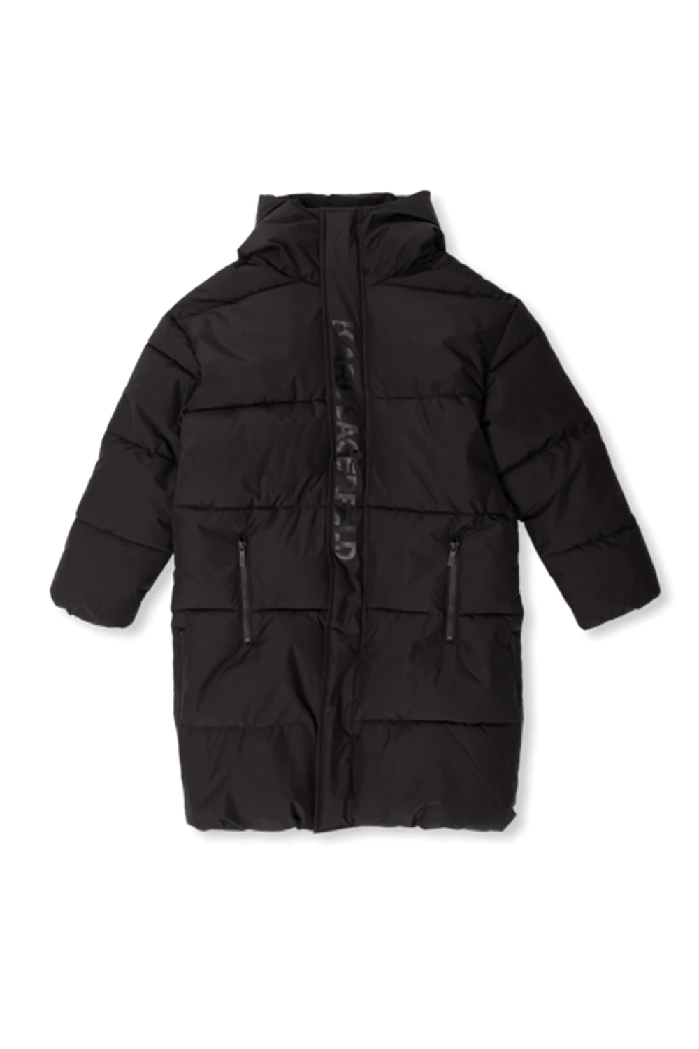 Ocieplana kurtka z logo