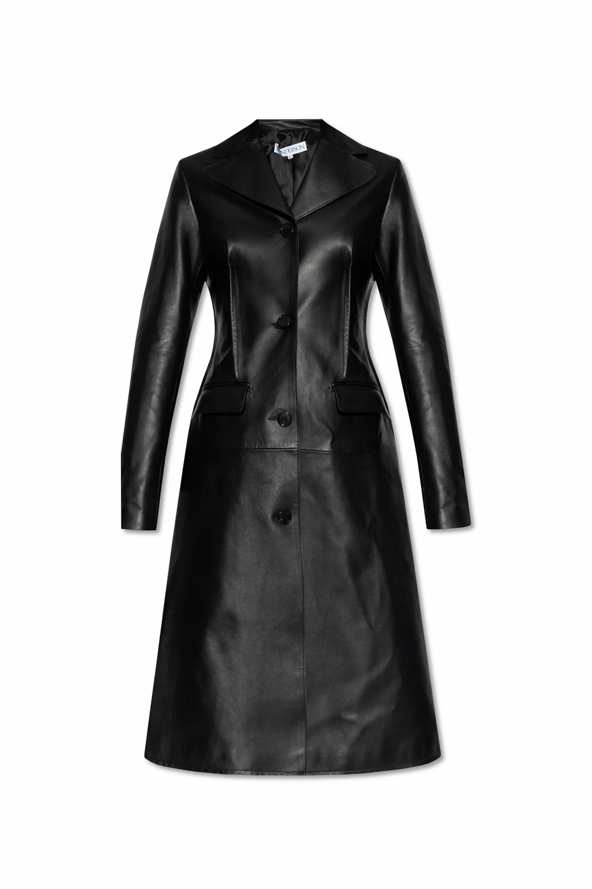 Leather coat