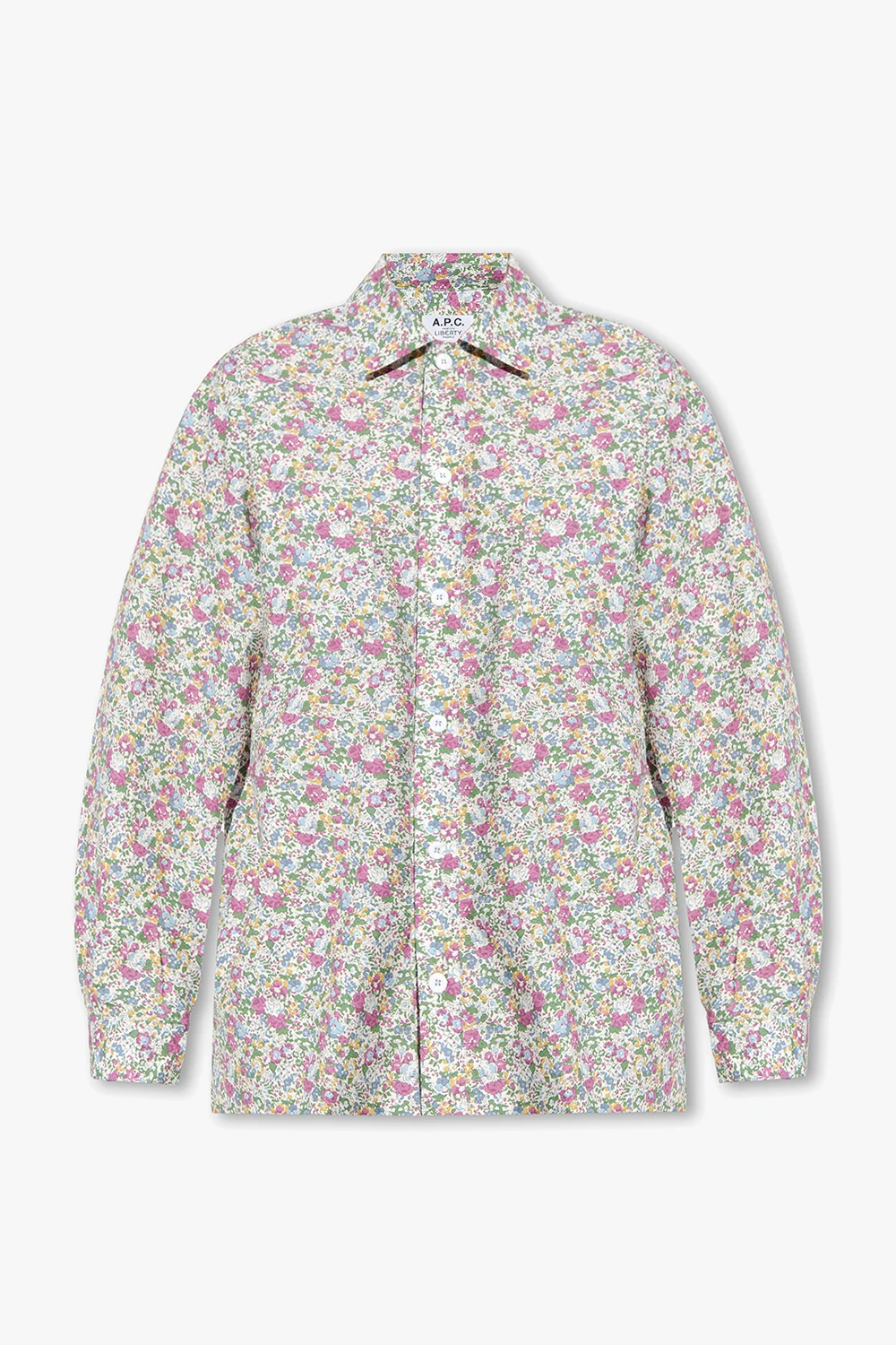 ‘Ellie’ shirt with floral motif
