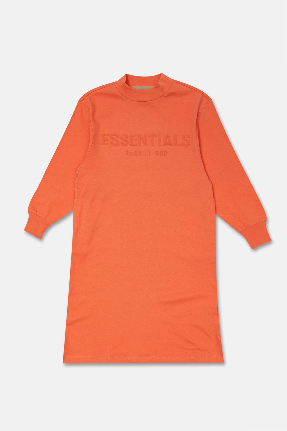 ORANGE Dress with logo
