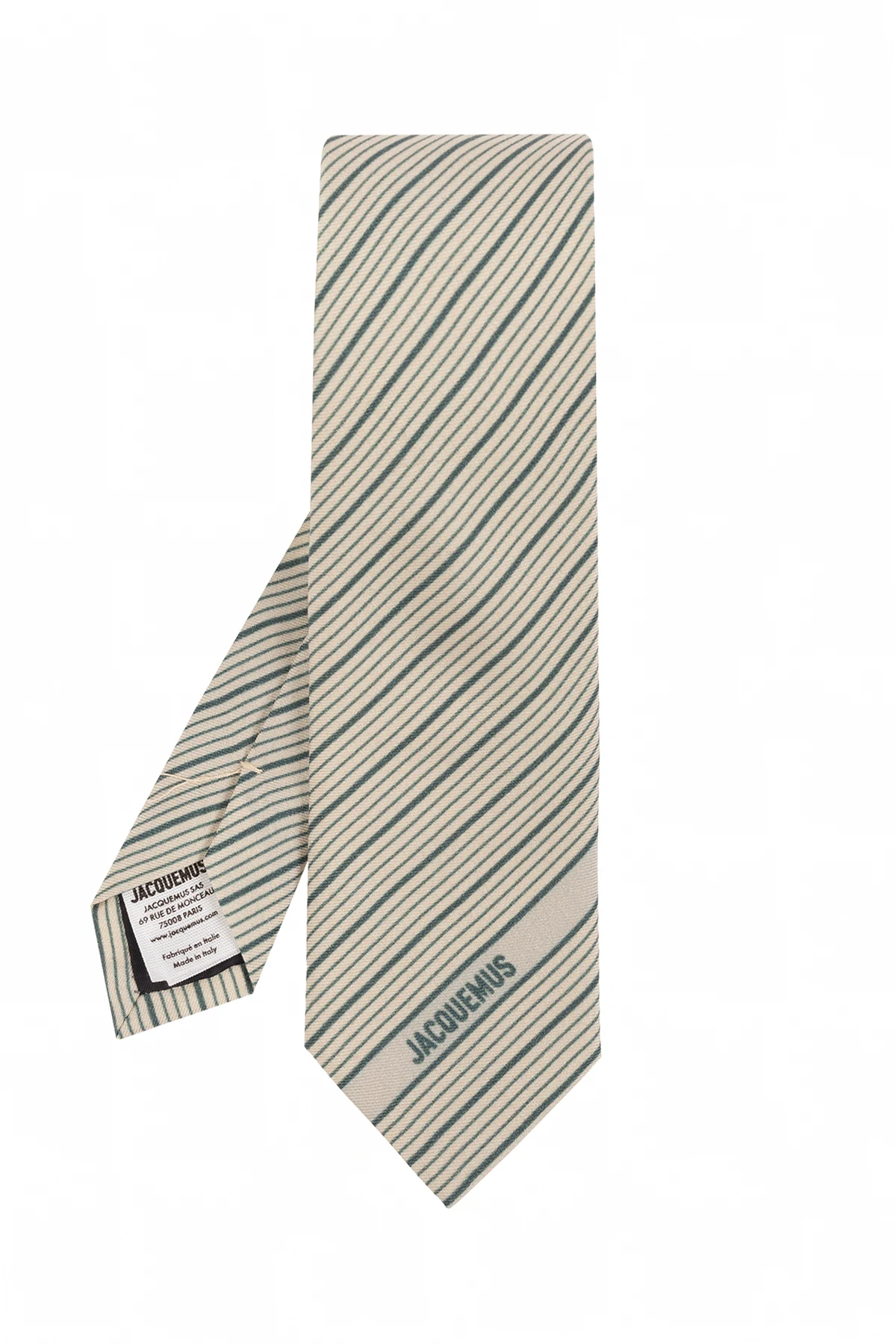 Striped tie