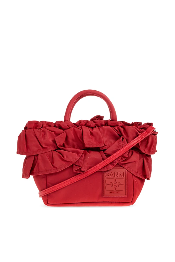 ROT Handtasche mit Logo