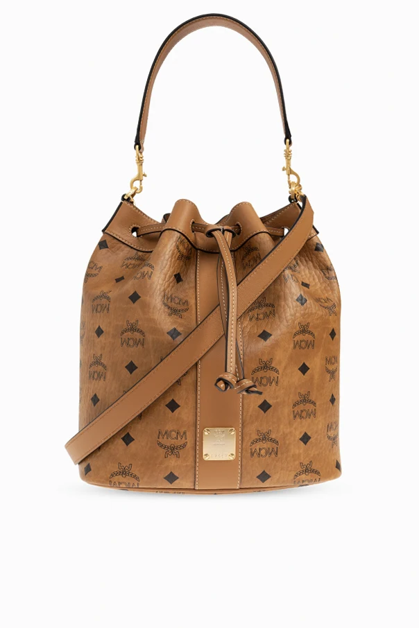 BROWN ‘Worek’ bag with monogram