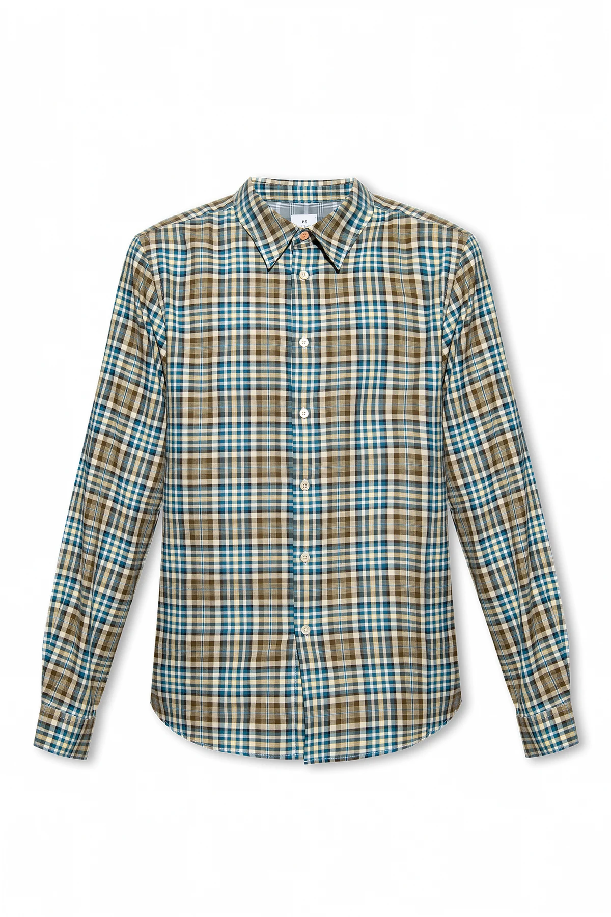 Checked cotton shirt