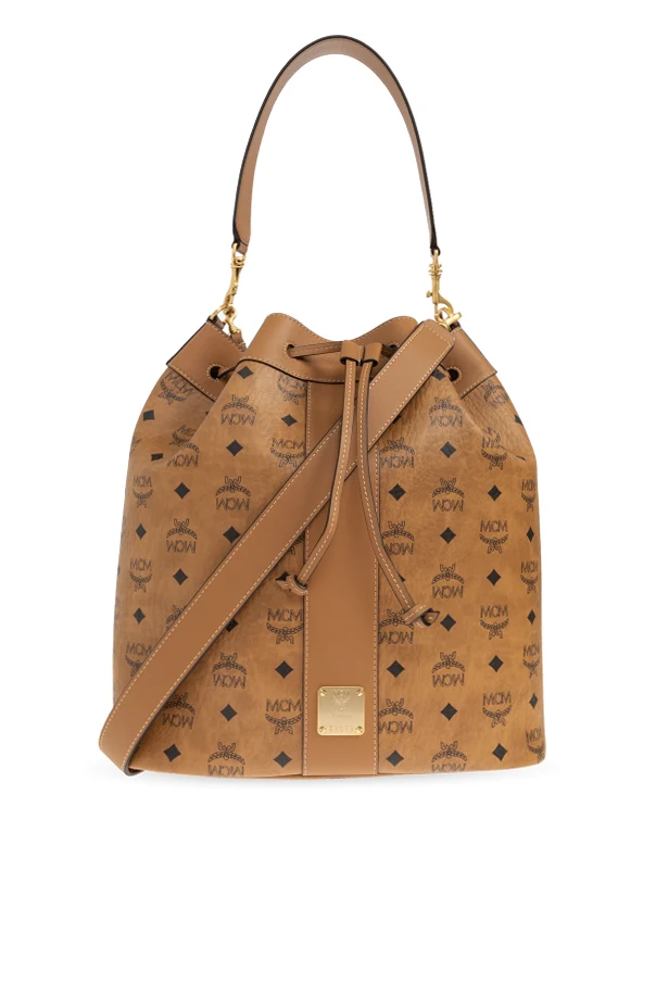 BROWN ‘Bucket’ Bag with Monogram