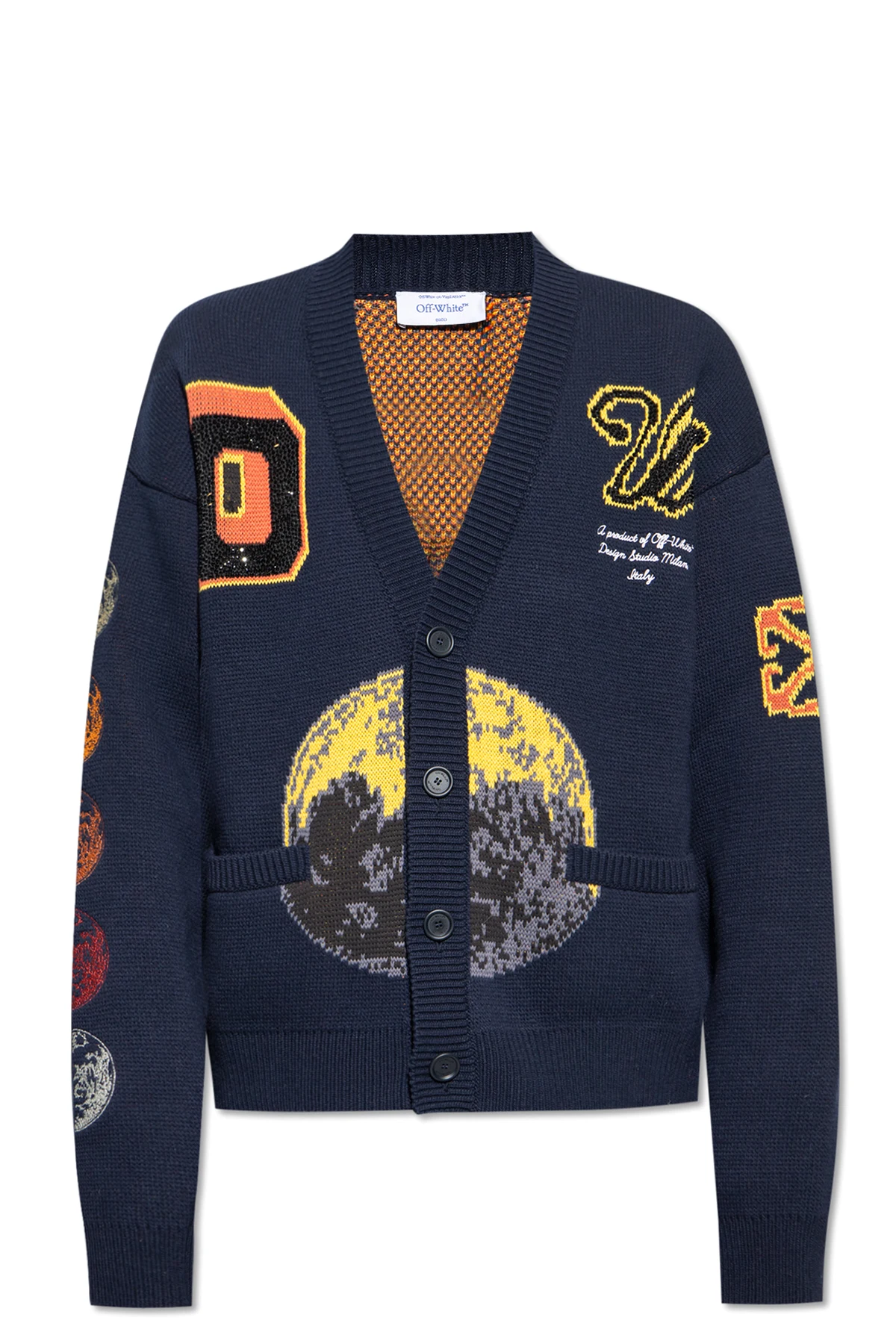 Embroidered cardigan