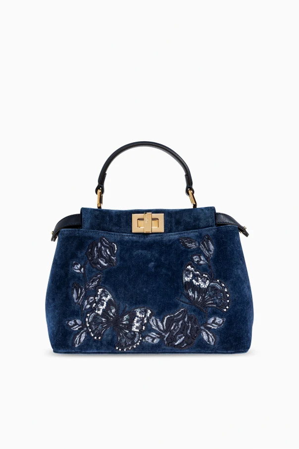 GRANATOWY Torba do ręki ‘Peekaboo Mini’