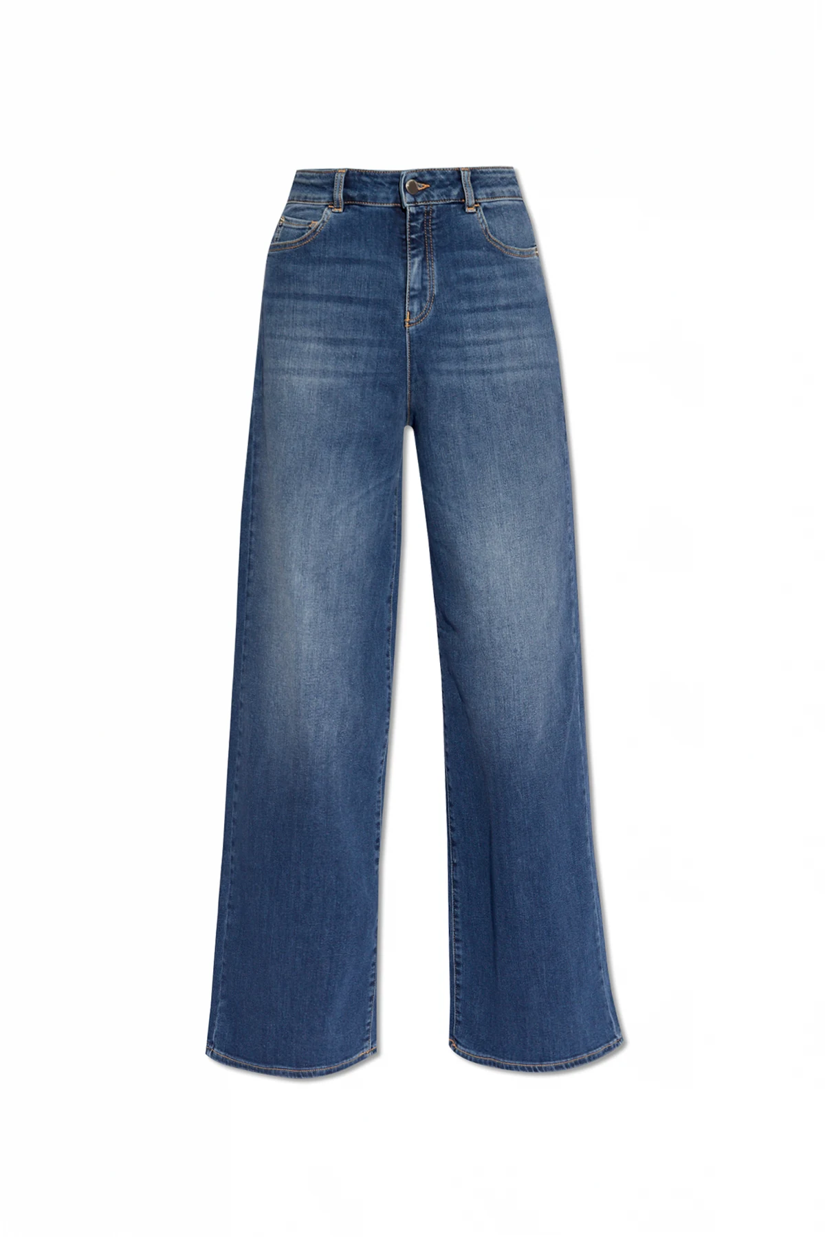 Straight-leg jeans