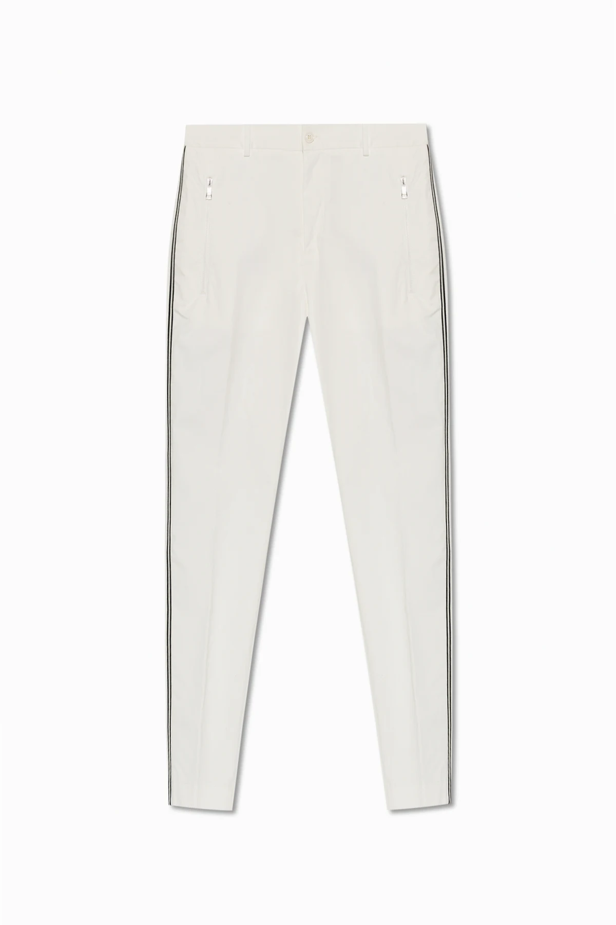 Side-stripe trousers