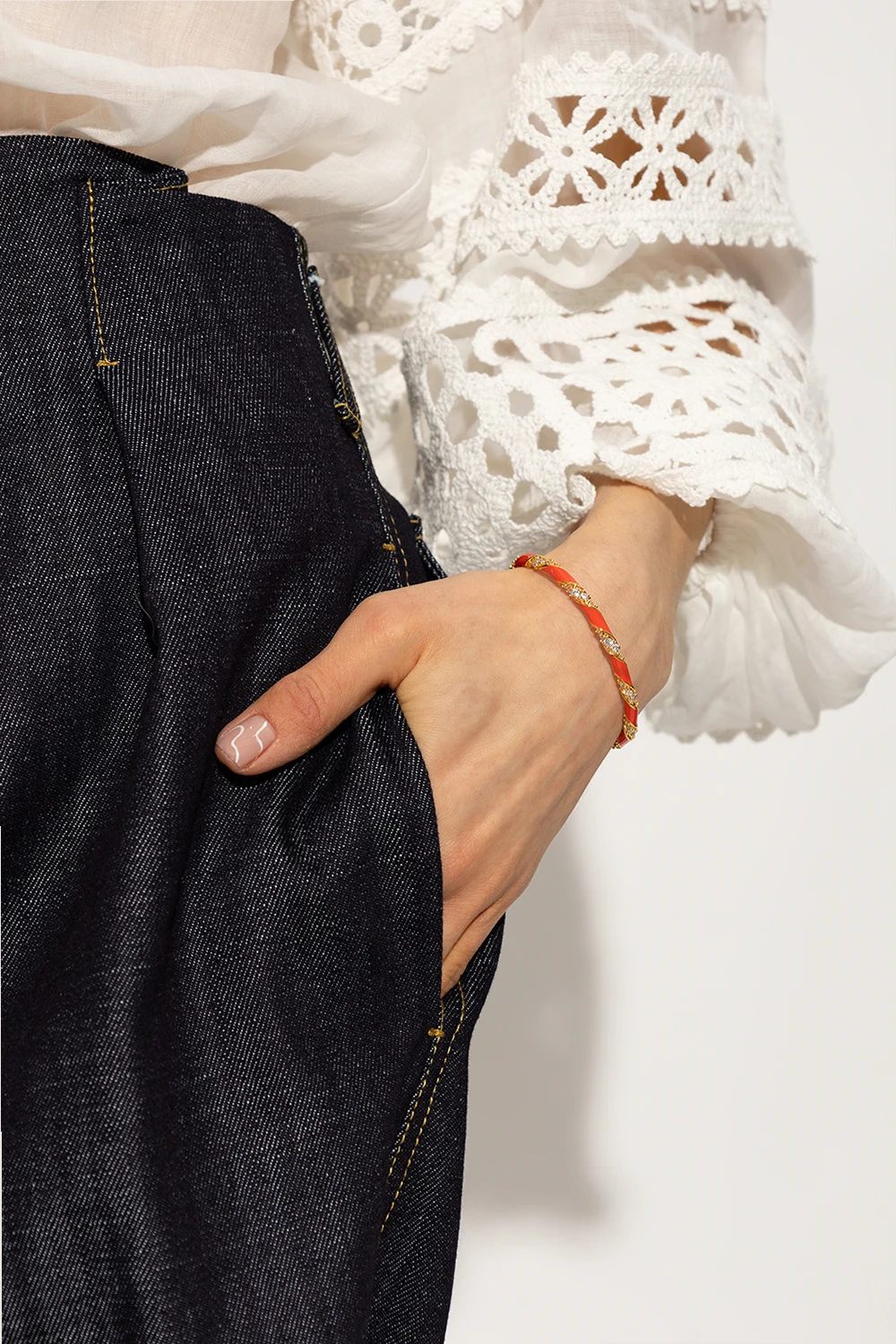 Gold-plated bracelet