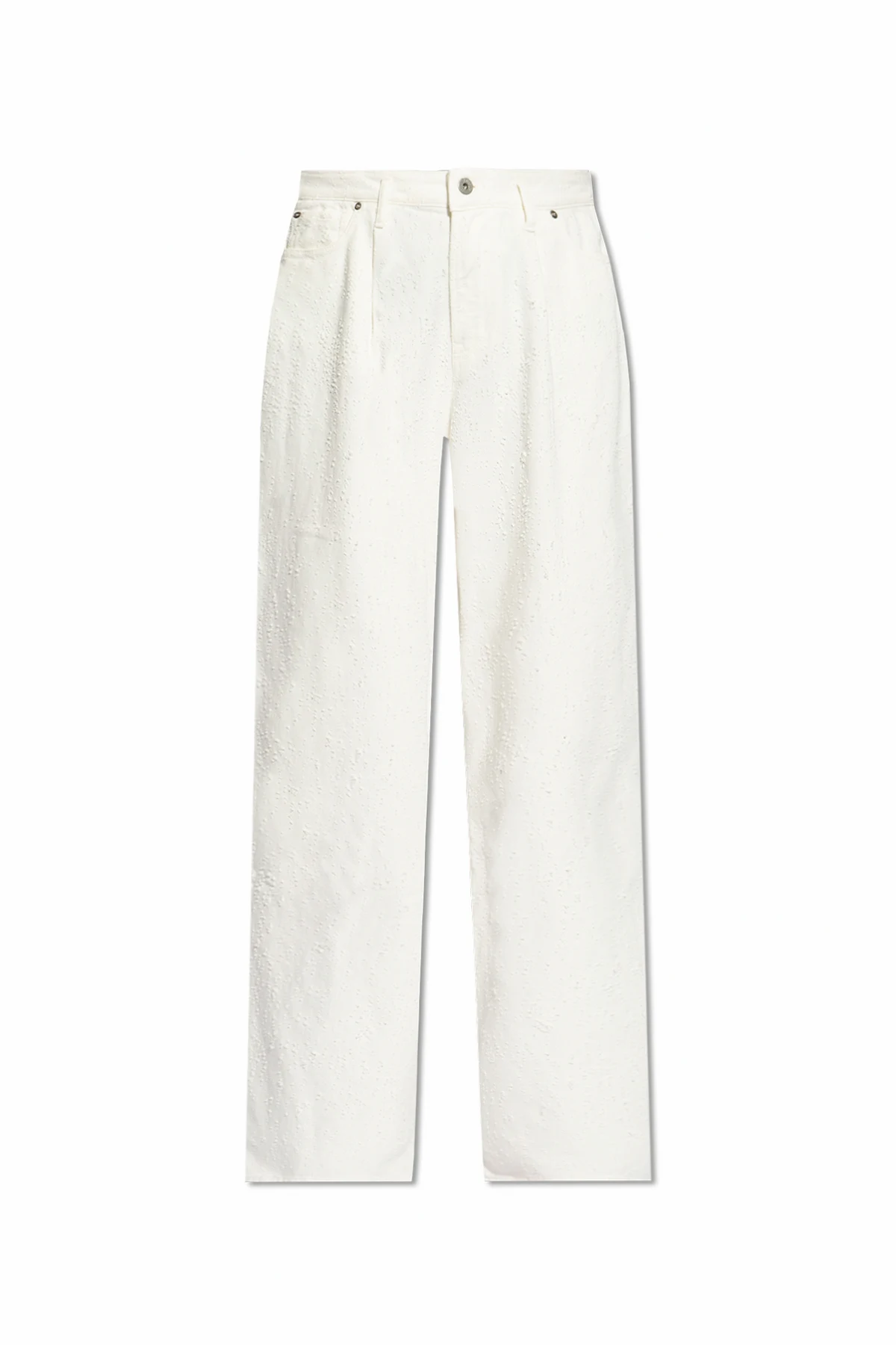 WHITE High-rise jeans