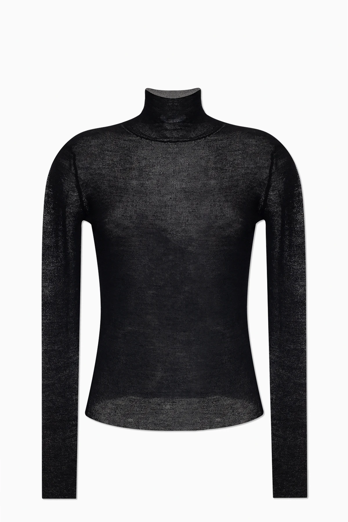 Wool turtleneck sweater