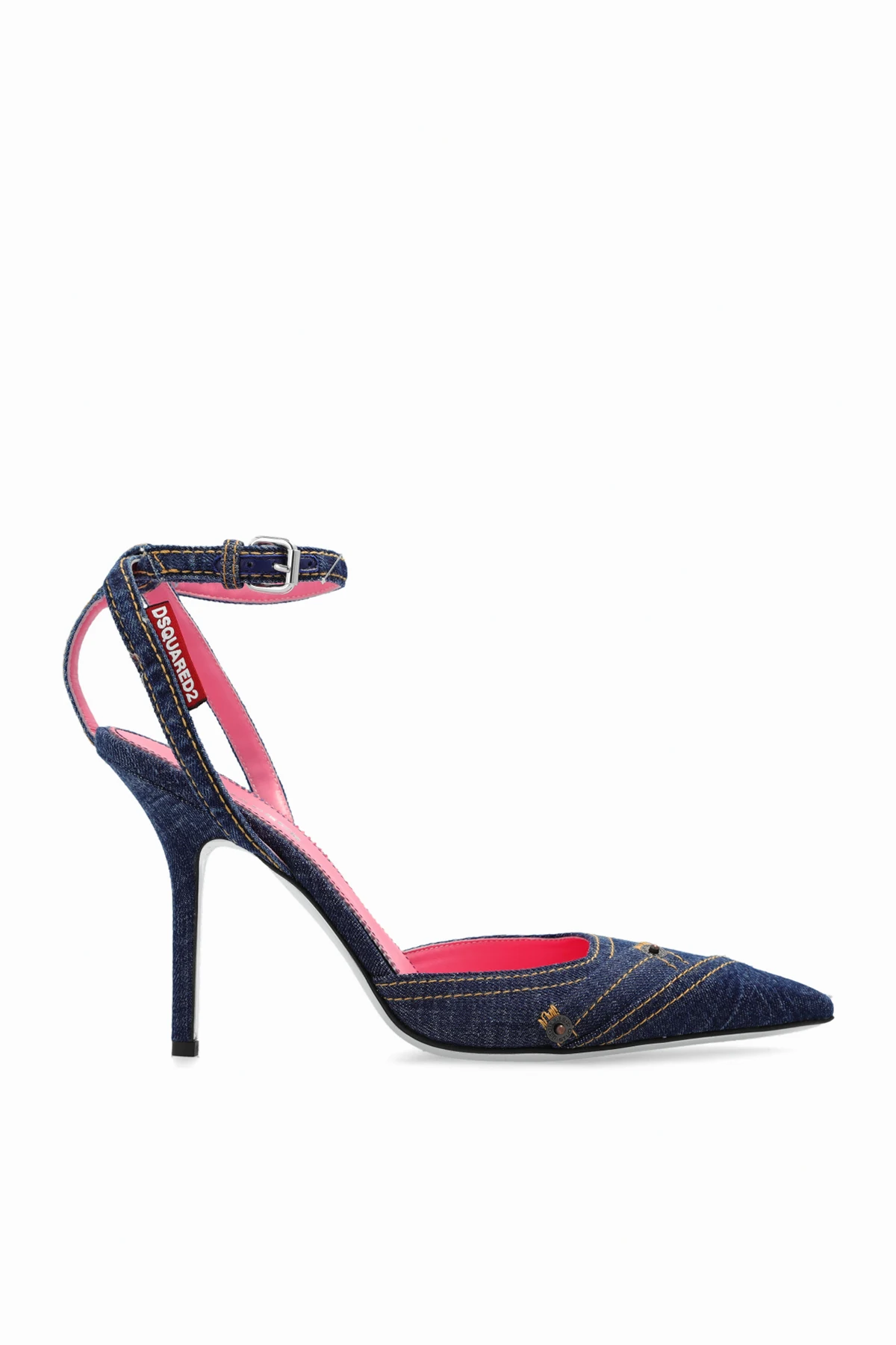 Denim pumps