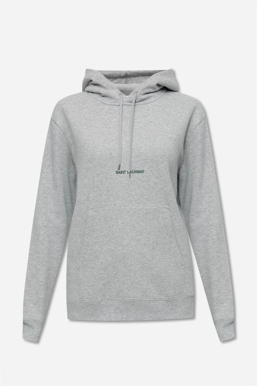 Logo-embroidered hoodie