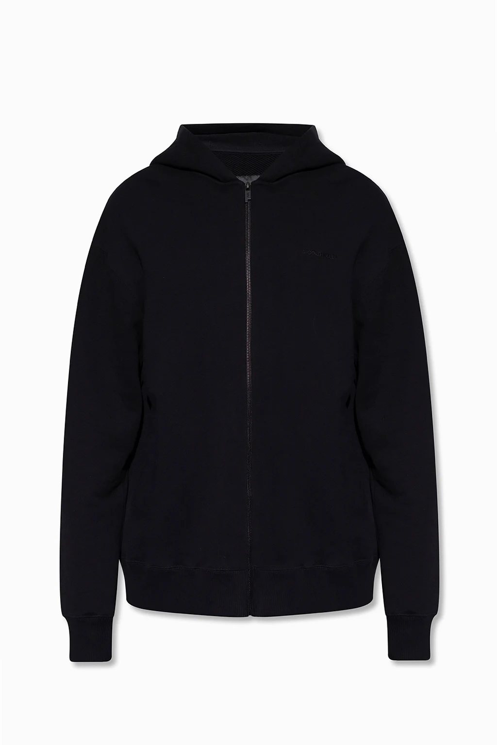 Logo-embroidered hoodie