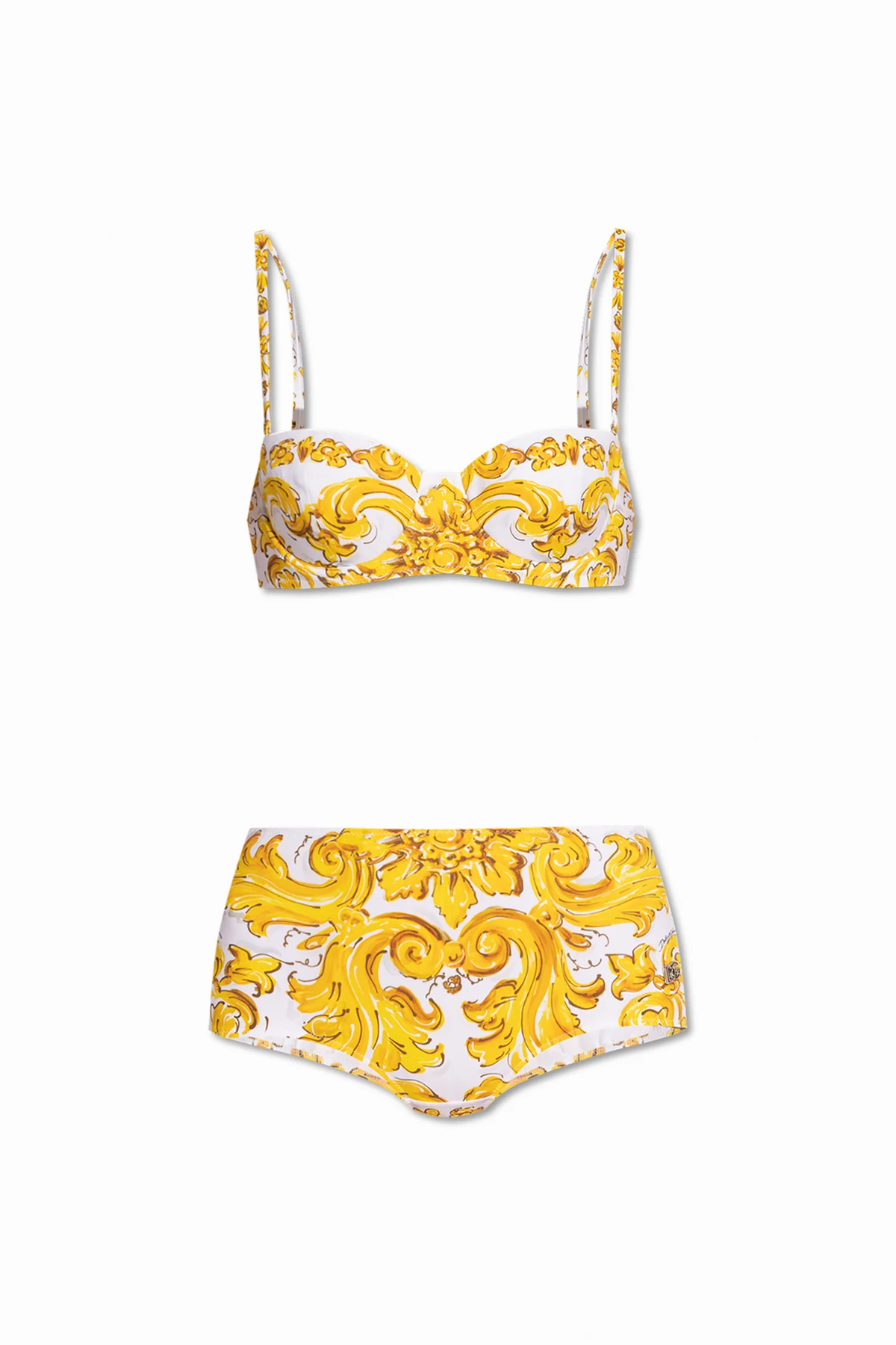 YELLOW  Two-piece swimsuit